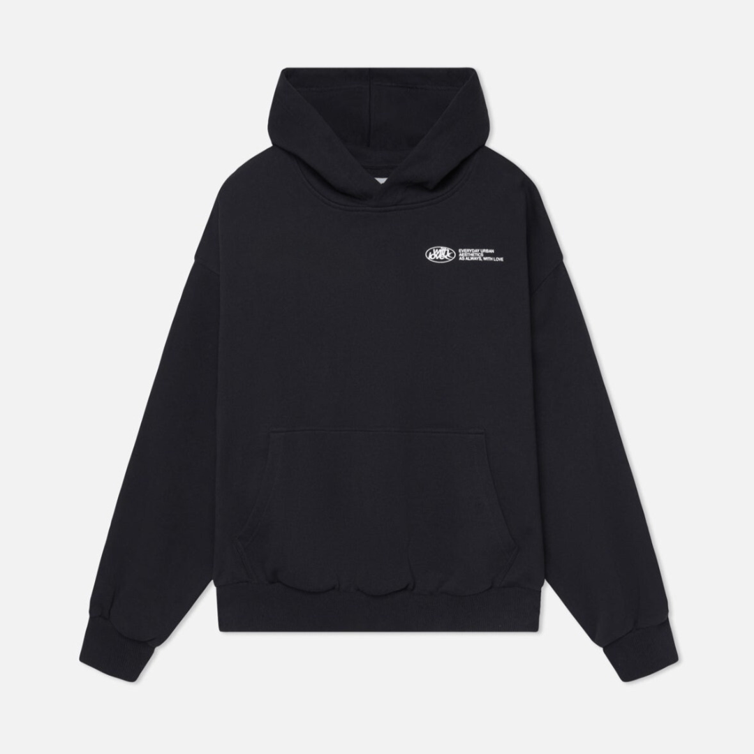 Lavinque Sweatshirts Sweat à capuche imprimé "With Love" | Sweat | Confort et style décontracté