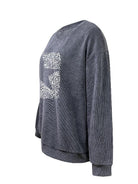 Lavinque Sweatshirts Sweat Oversize Étoile | Gris | Confortable et Tendance