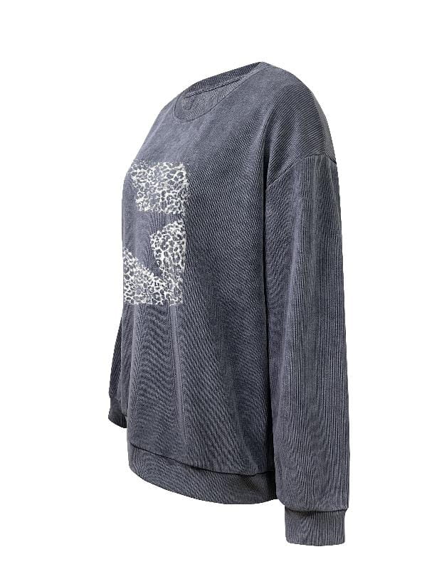 Lavinque Sweatshirts Sweat Oversize Étoile | Gris | Confortable et Tendance