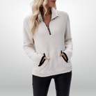 Lavinque Sweatshirts Sweat Polaire Demi-Zip | Doux et Décontracté | Confort Absolu