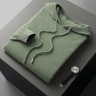 Lavinque Sweatshirts Vert / S Sweat à Capuche en Cachemire | Luxe | Doux et Confortable