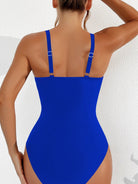 Lavinque Swimwear Maillot de Bain Une-Pièce avec Empiècements en Mesh | Élégance & Séduction | Coupe Gainante