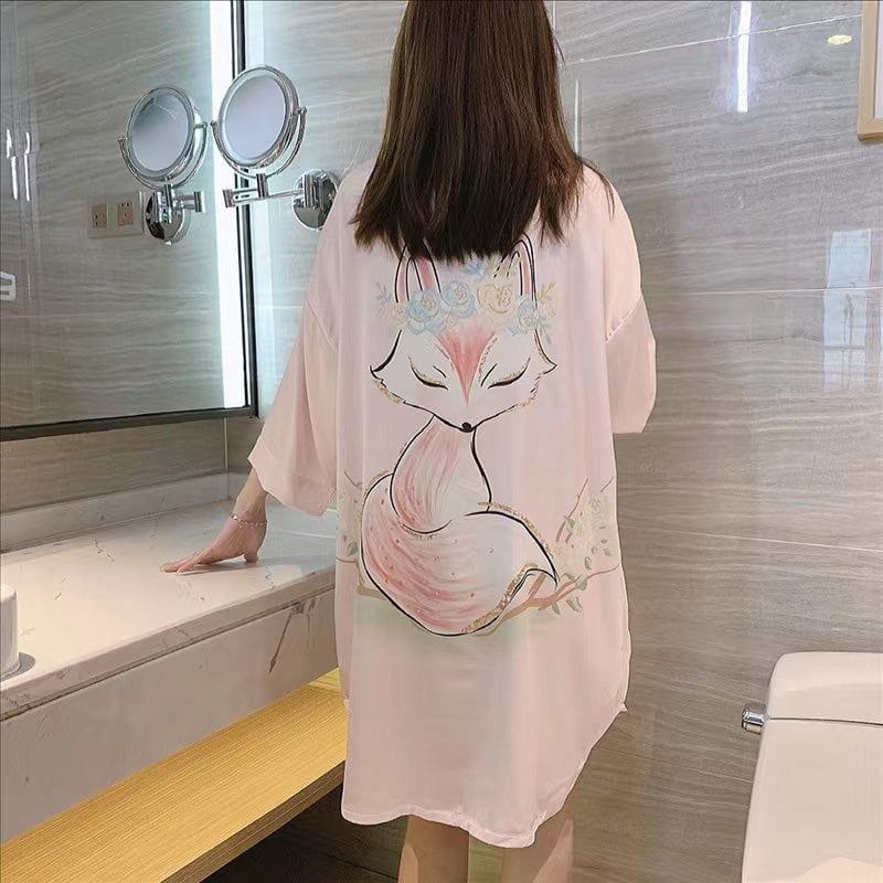 Lavinque T-shirt Rose / M Chemise Oversize Femme | Originale | Confort et Style Décontracté