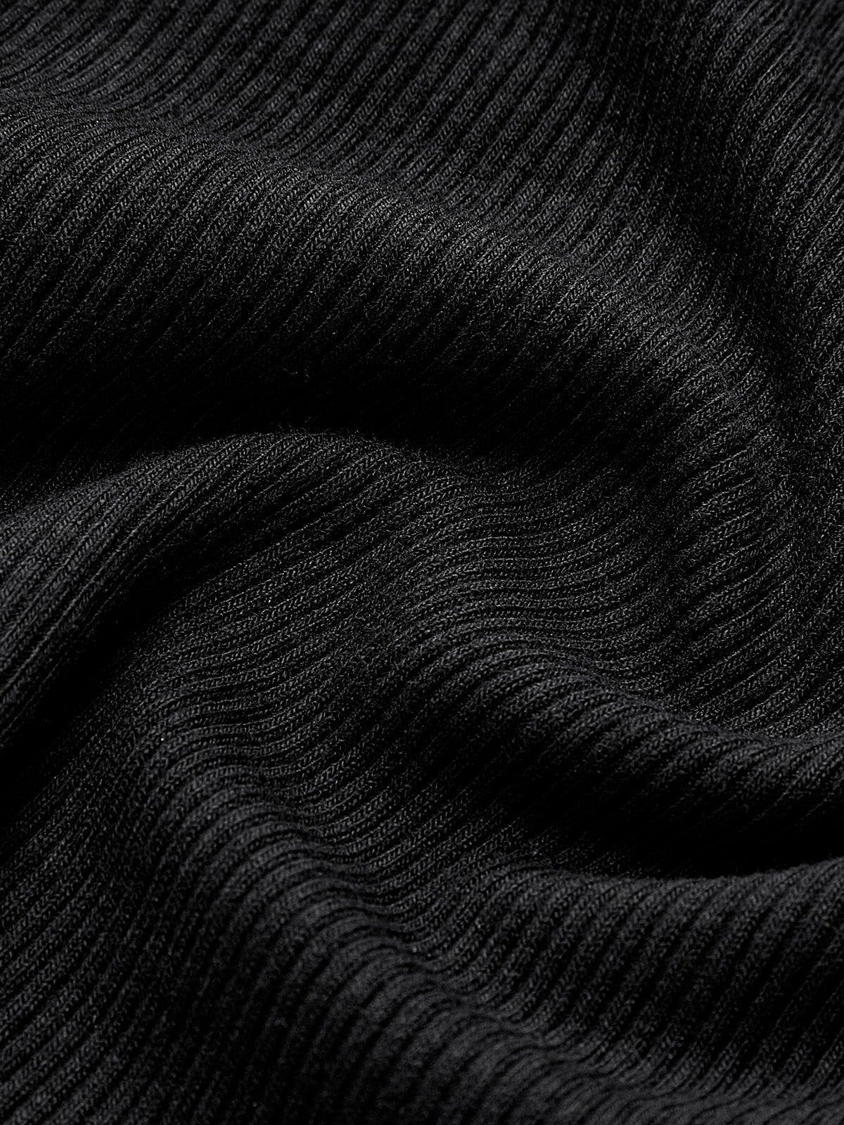 Lavinque Tops Haut Manches Longues | Ajusté & Élégant | Look Minimaliste