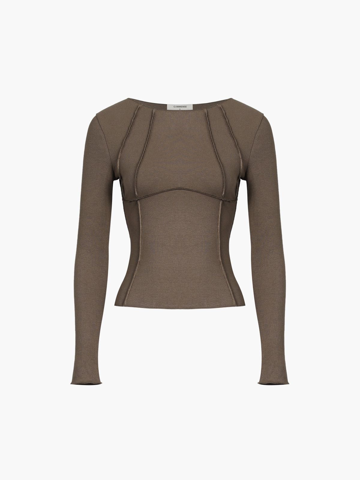 Lavinque Tops Haut Manches Longues | Ajusté & Élégant | Look Minimaliste