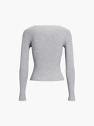 Lavinque Tops Haut Manches Longues | Ajusté & Élégant | Look Minimaliste