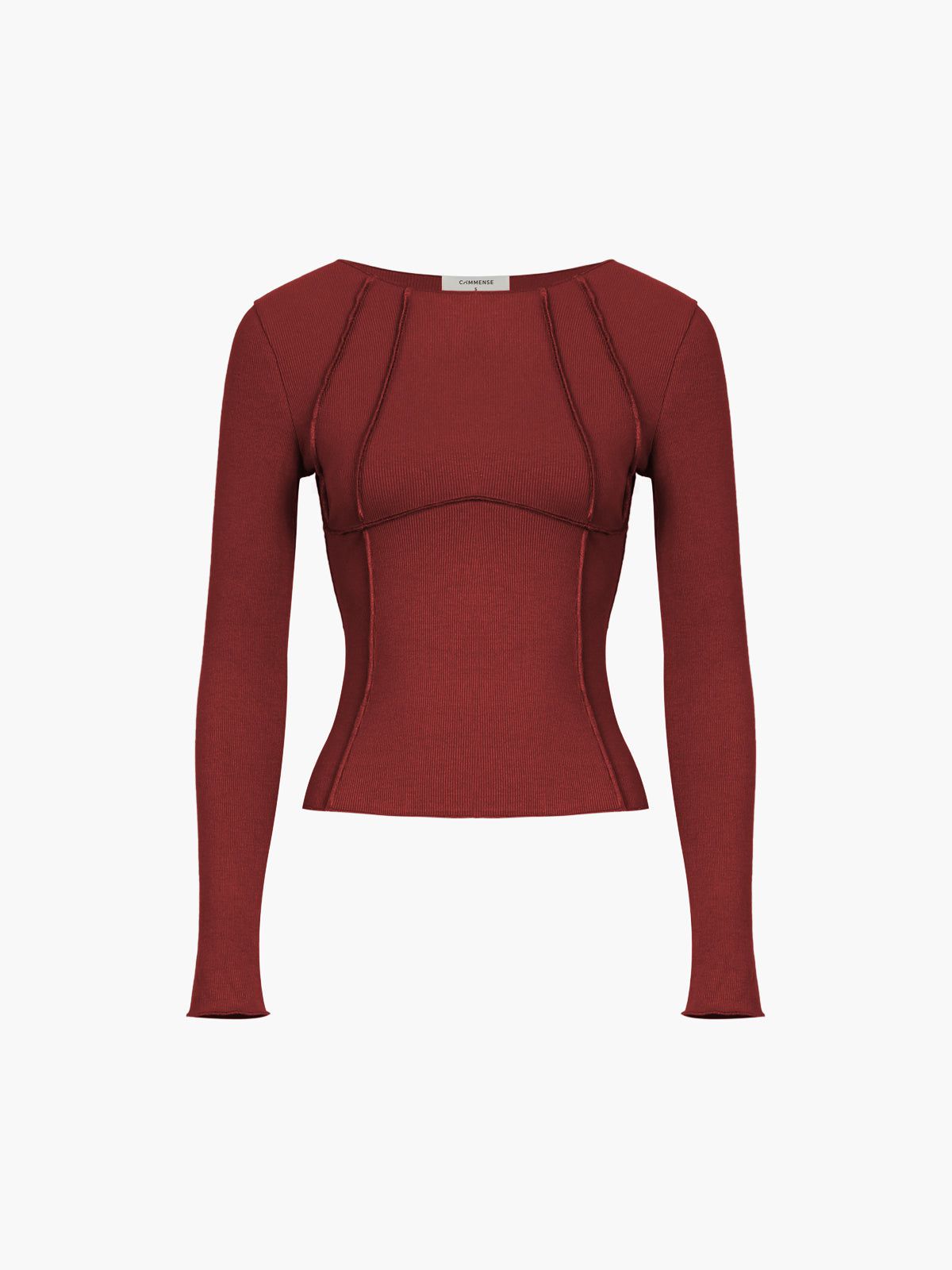Lavinque Tops Haut Manches Longues | Ajusté & Élégant | Look Minimaliste