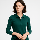 Lavinque Tops Polo Chic Femme | Coton Stretch | Élégant et Décontracté