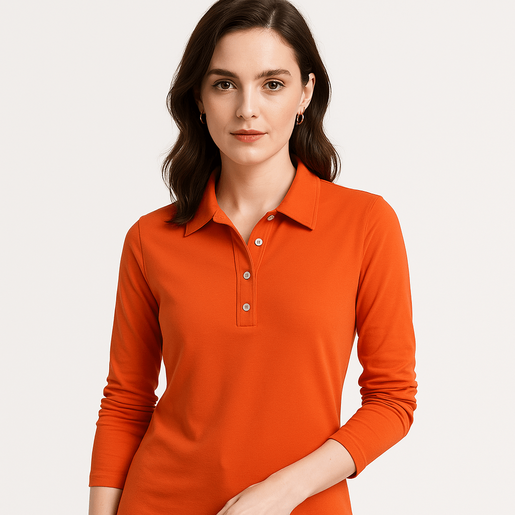 Lavinque Tops Polo Chic Femme | Coton Stretch | Élégant et Décontracté