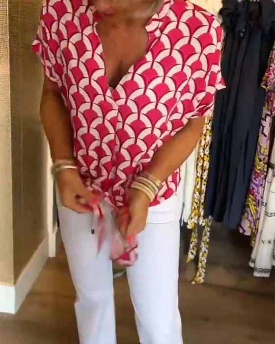 Lavinque Tops Top Femme | Fluide & Léger | Imprimé Graphique