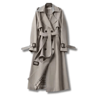 Lavinque Trenchcoat Beige / S Trench Long | Coupe Élégante | Intemporel et Raffiné