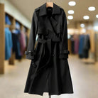 Lavinque Trenchcoat Noir / XS Trench Long | Élégance Classique | Intemporel et Chic