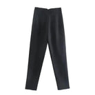 Lavinque Trousers Noir / XS Pantalon Chino Beige | Taille Haute | Classique et Élégant