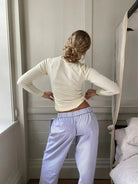 Lavinque Trousers Pantalon Décontracté Rose | Taille Élastique | Doux et Confortable