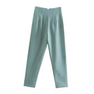 Lavinque Trousers Vert / XS Pantalon Chino Beige | Taille Haute | Classique et Élégant