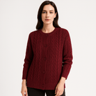 Lavinque Vest Gilet Bohème à Torsades | Tricot Ajouré | Confort Décontracté & Élégant