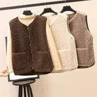 Lavinque Vests Gilet Sans Manches | Effet Mouton | Chaleur et Style Décontracté