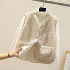 Lavinque Vests Gilet Sans Manches | Effet Mouton | Chaleur et Style Décontracté